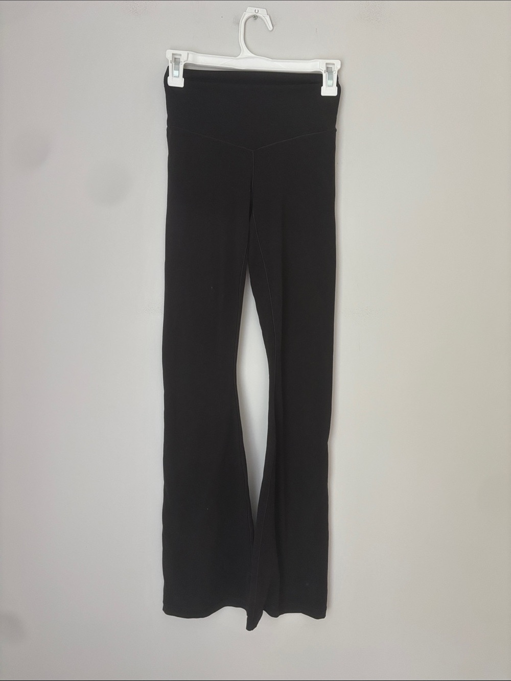 Aerie Black High-Rise Real Me Bootcut Flare Leggings Size Small